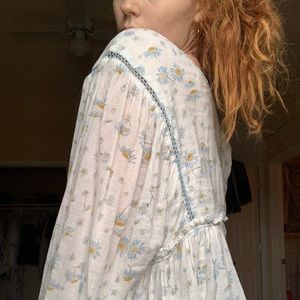 Gorgeous Free People Flower Blouse